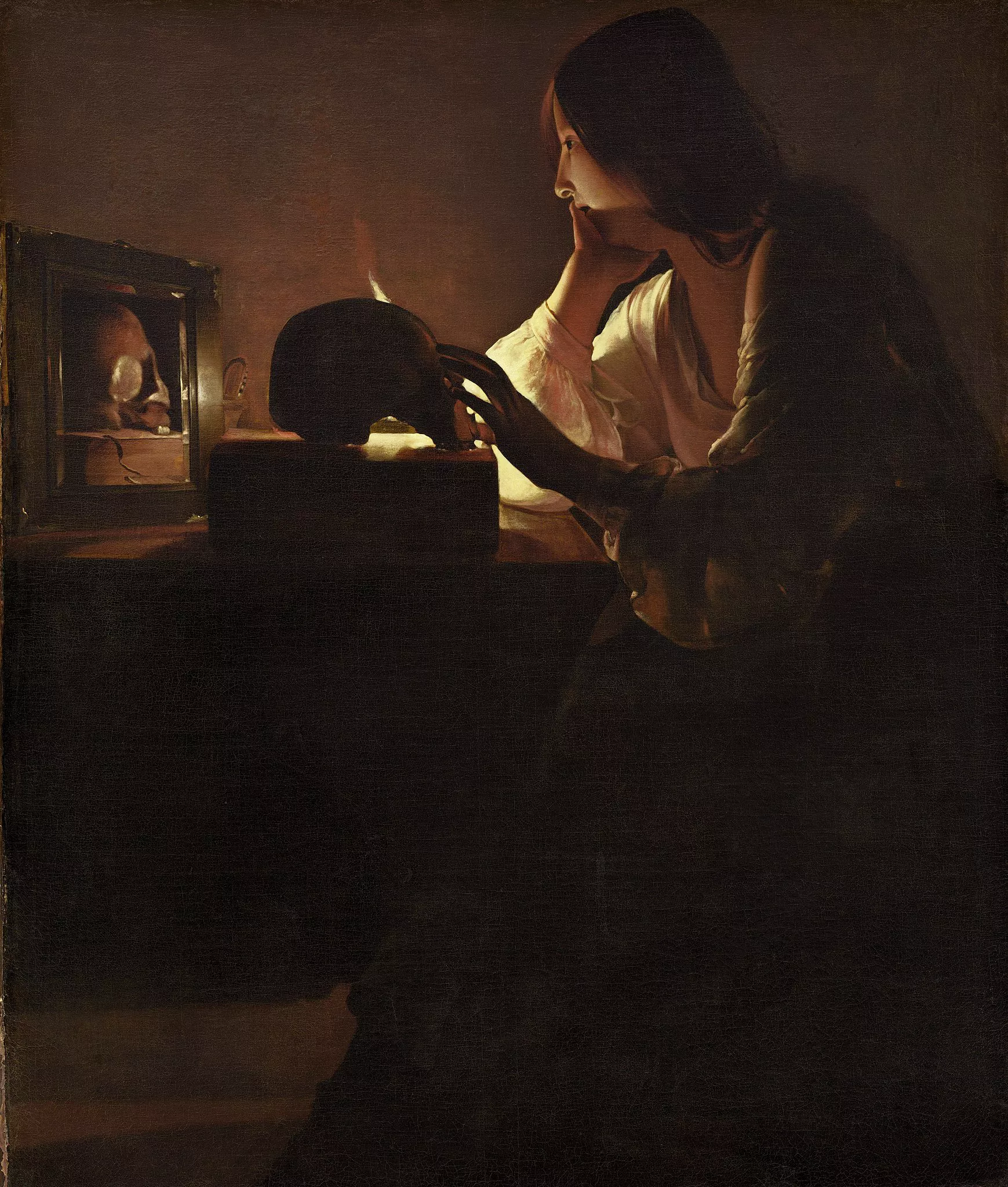 'Magdalena penitent', de Georges de la Tour (1644)