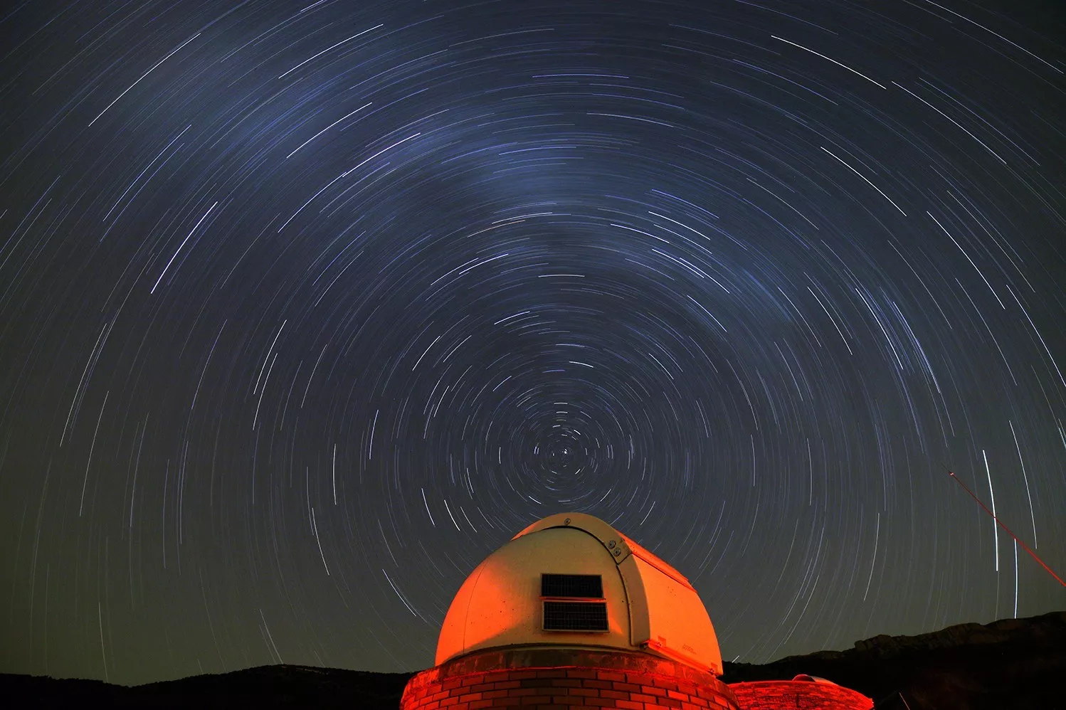 Observació del cel nocturn al Parc Astronòmic
