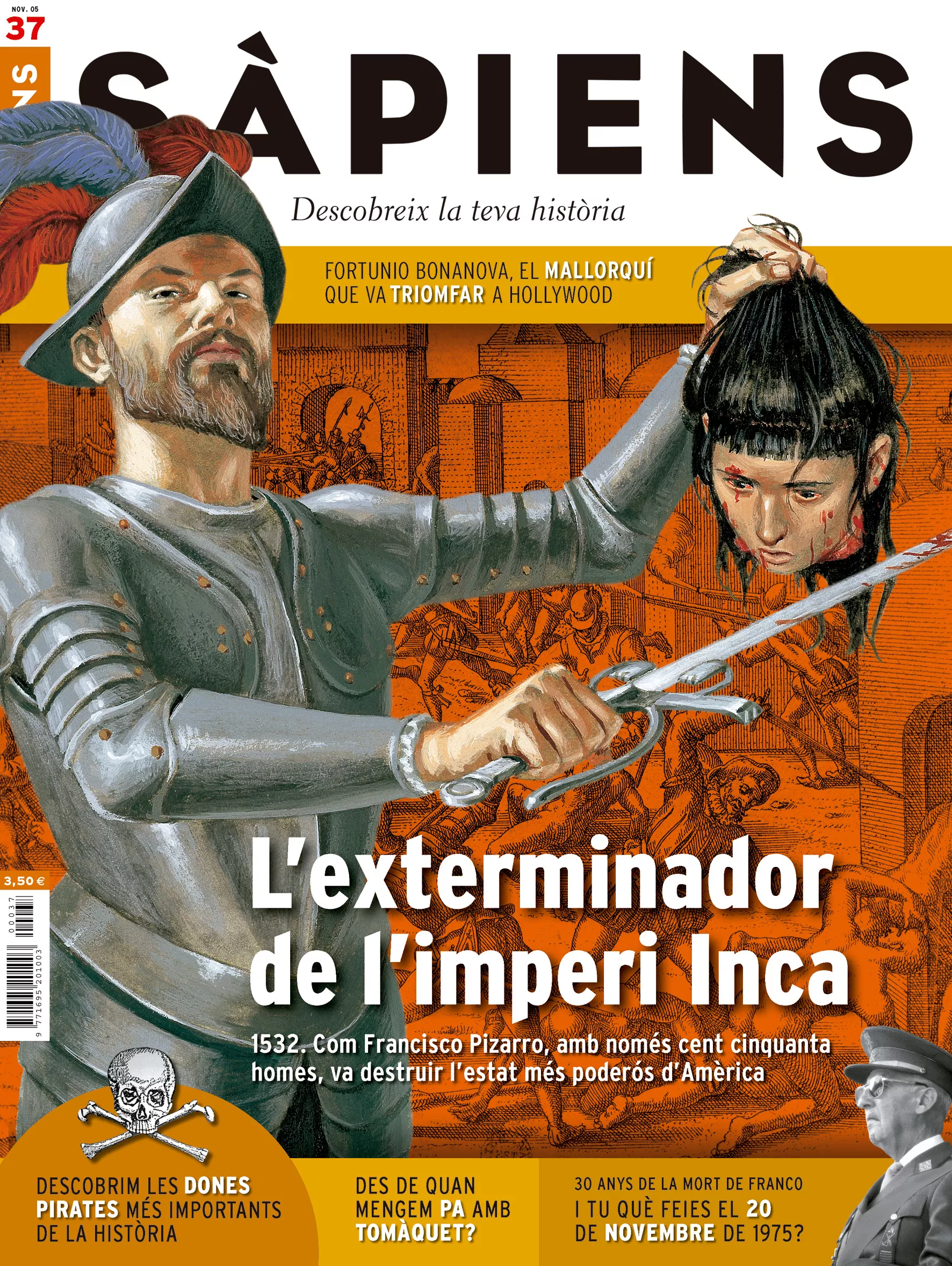 Portada del número 37 de la revista Sàpiens