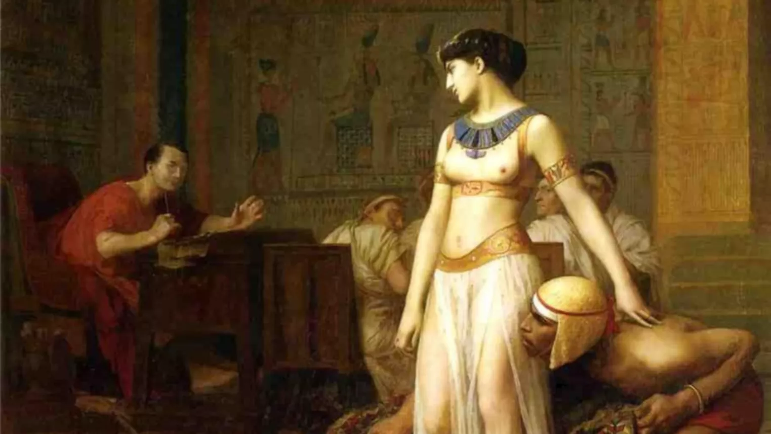 Cleòpatra i Cèsar (1866), obra de Jean-Léon Gérôme