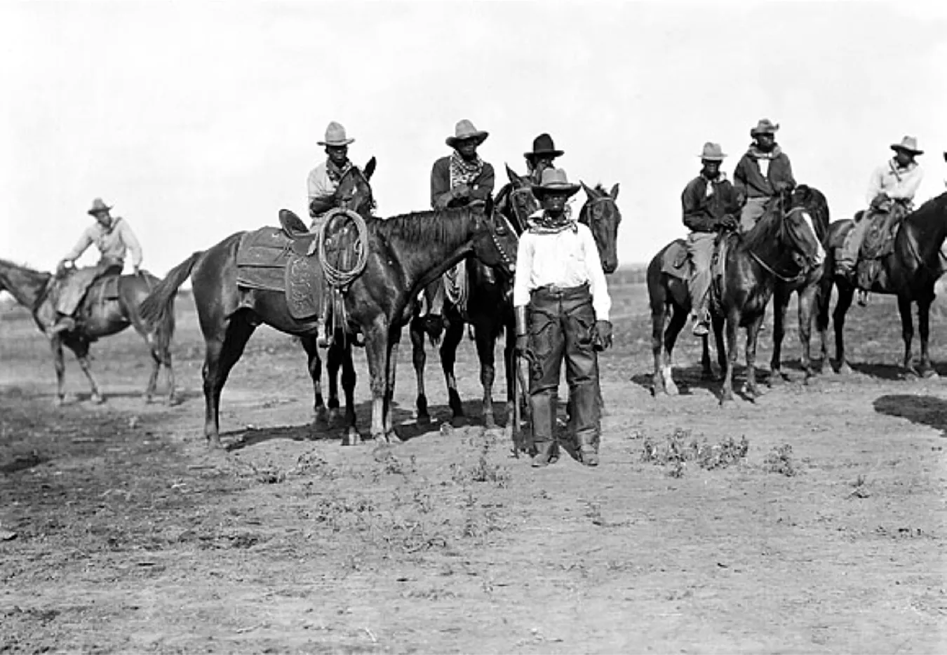 El cinema ha projectat una falsa imatge dels 'cowboys', ja que la majoria eren negres