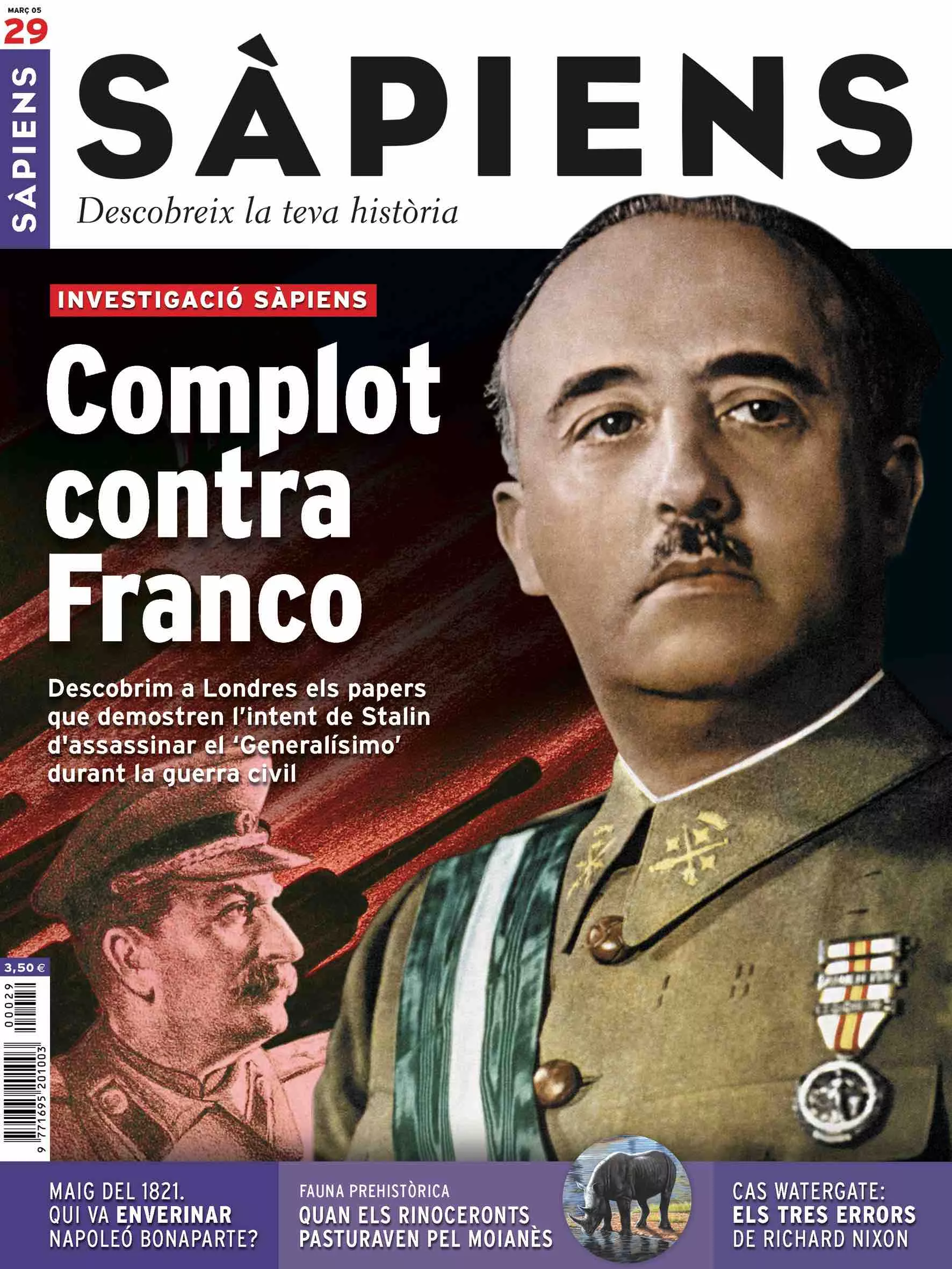 Portada del número 29 del Sàpiens