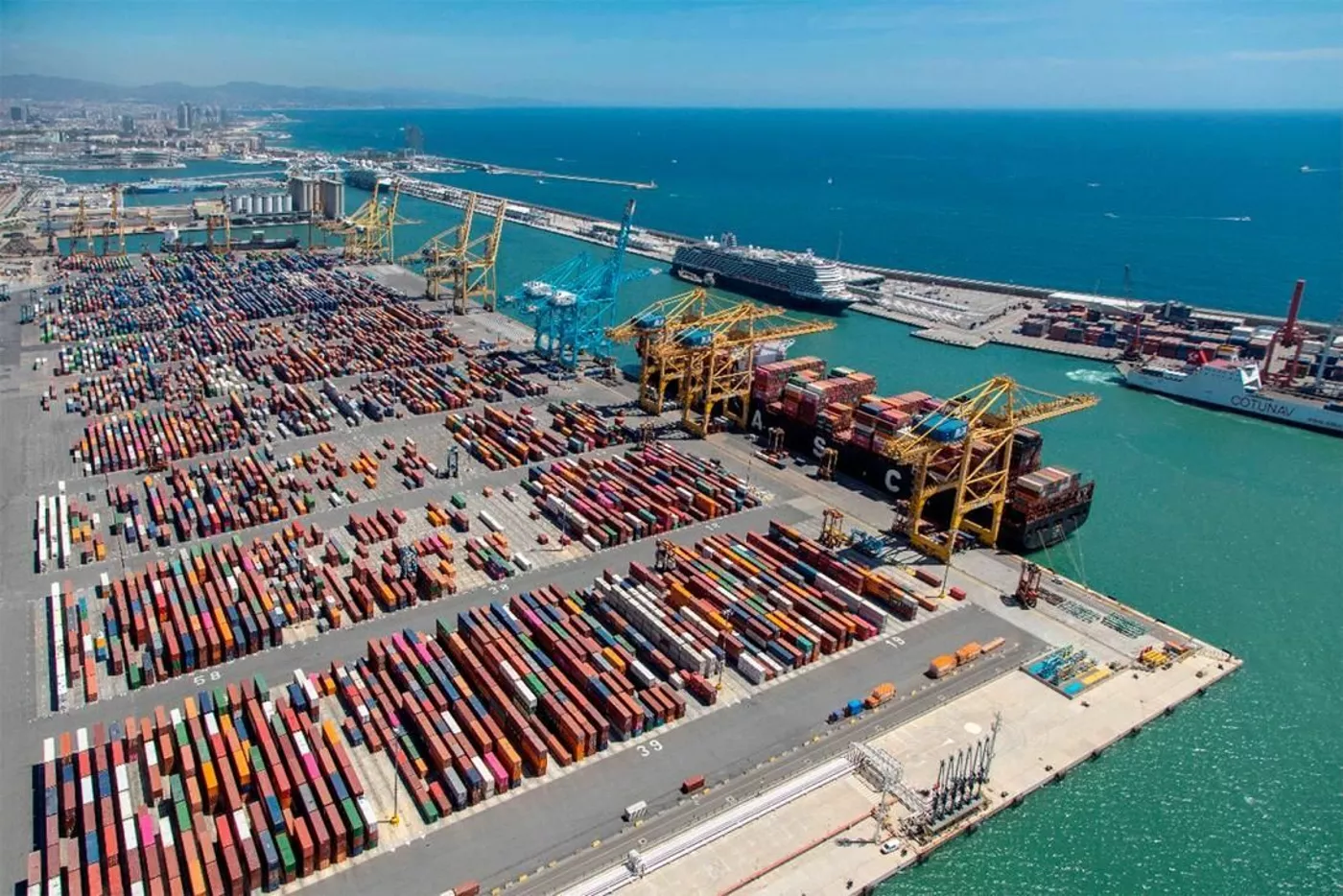 Terminal de contenidors del Port de Barcelona