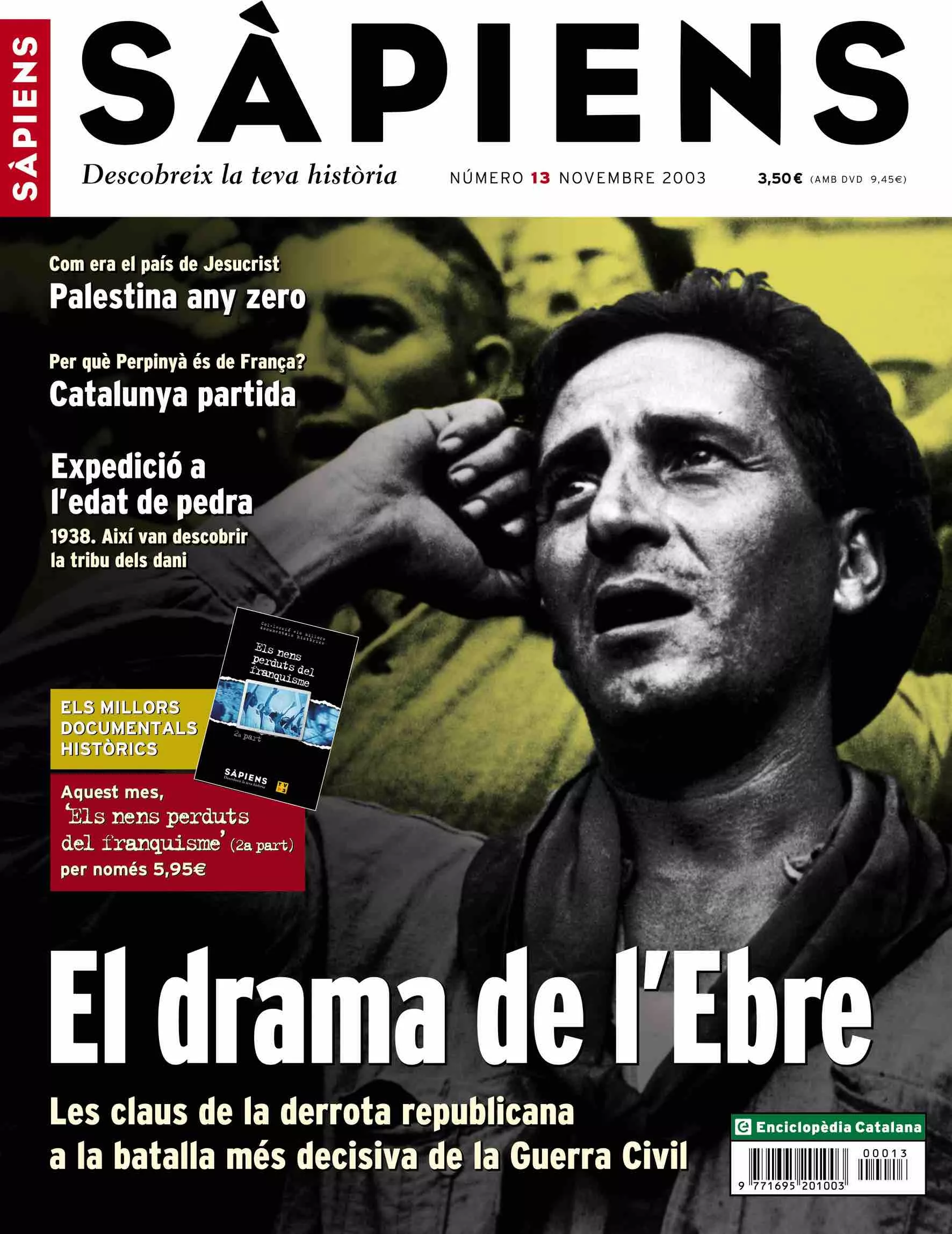 Portada del número 13 del Sàpiens