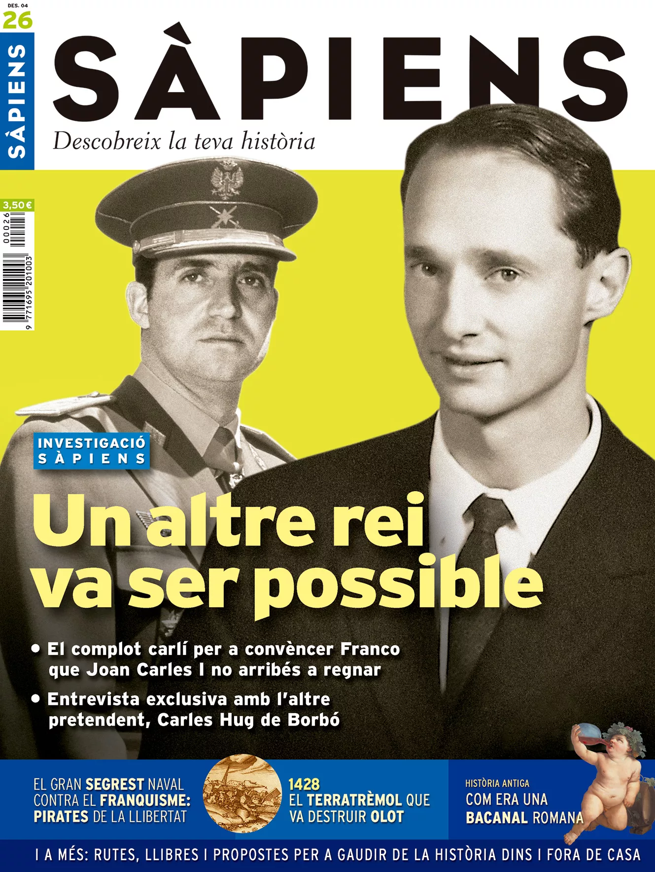 Portada del número 26 de la revista Sàpiens