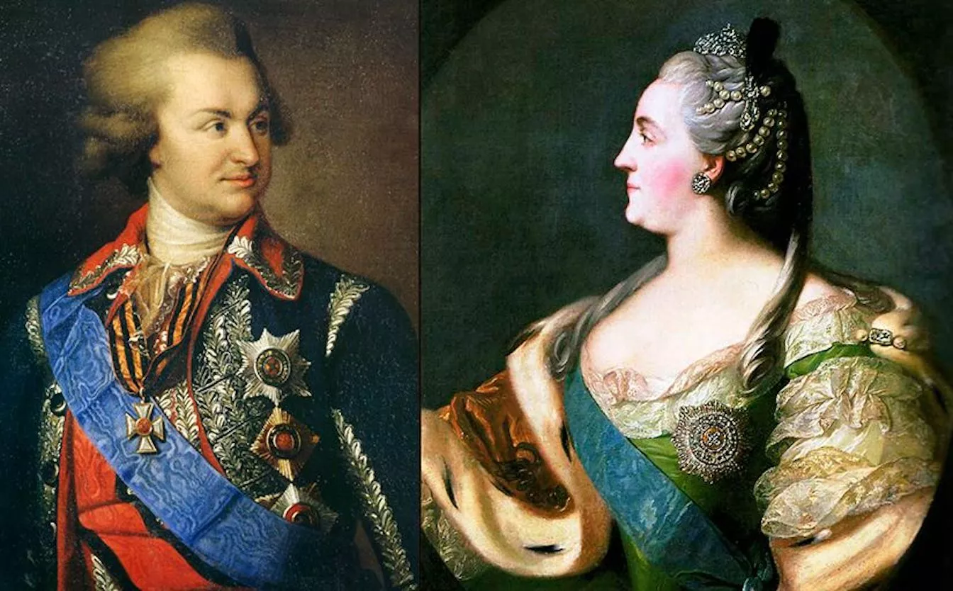 Grigorij Pot'omkin i Caterina la Gran