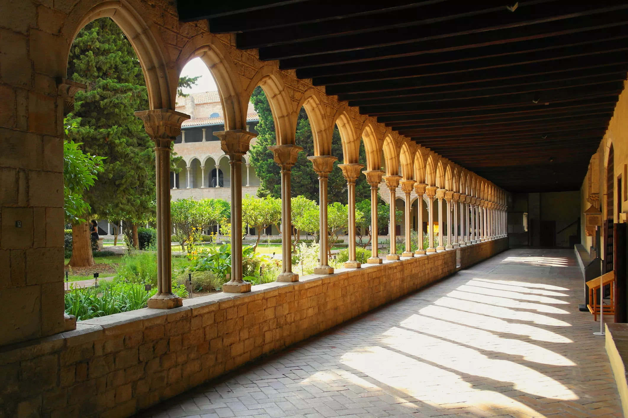 El claustre del monestir de Pedralbes
