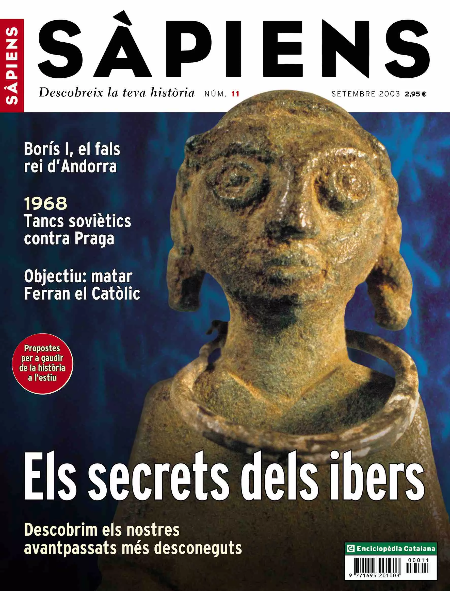 Portada del número 11 del 'Sàpiens'