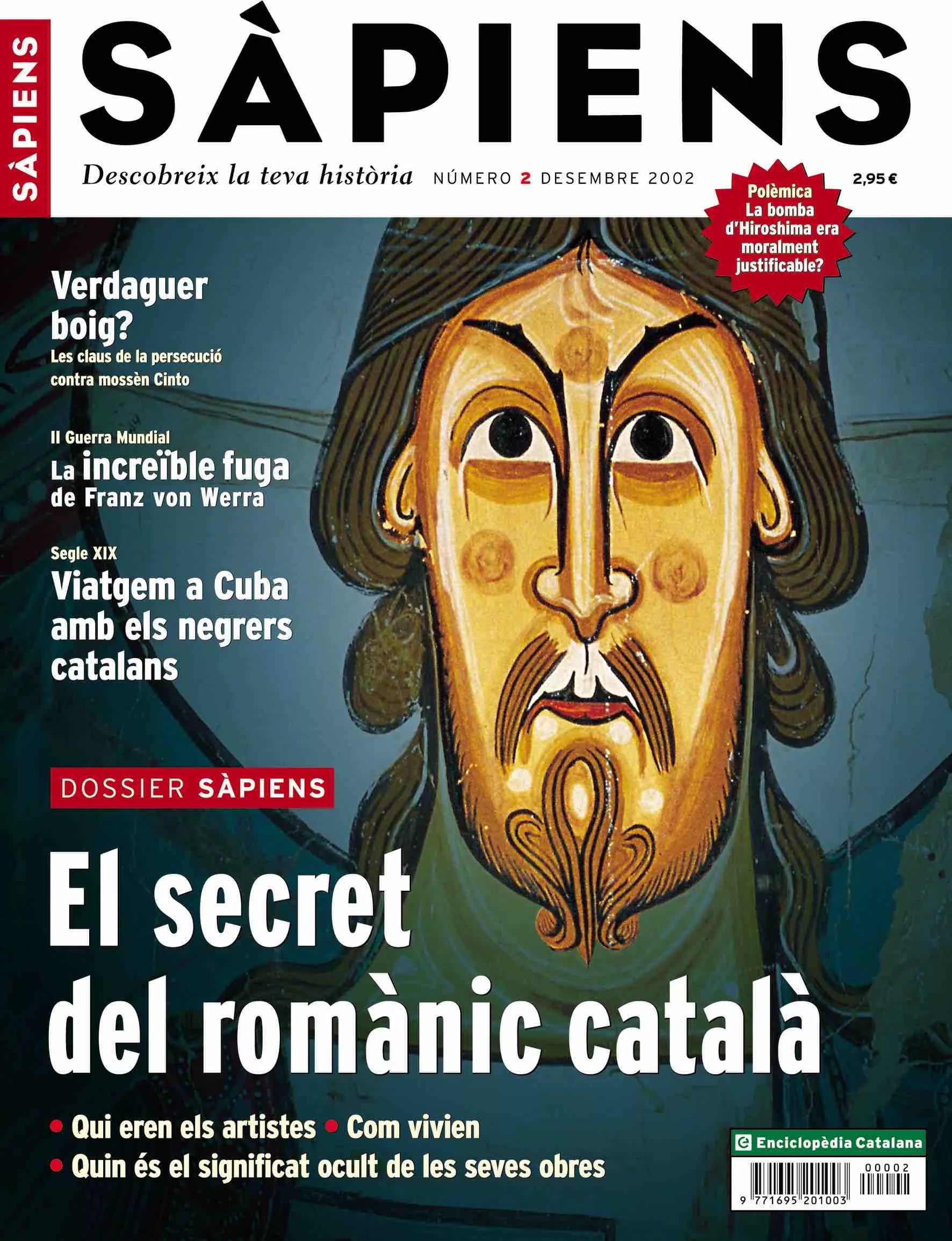 Portada del número 2 del 'Sàpiens'