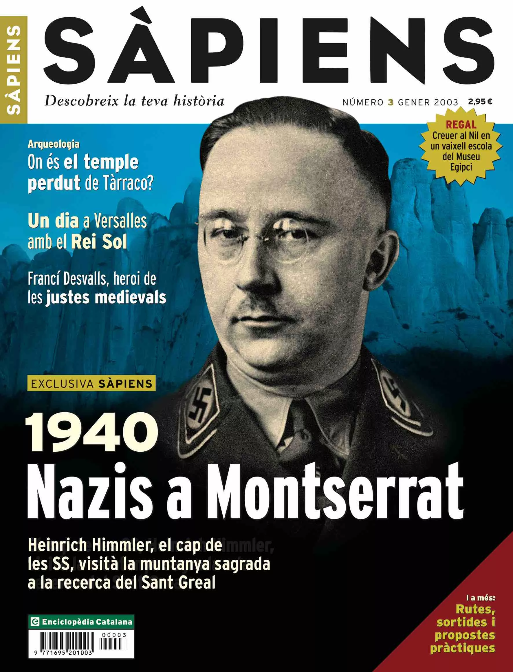 Portada del número 3 del 'Sàpiens'