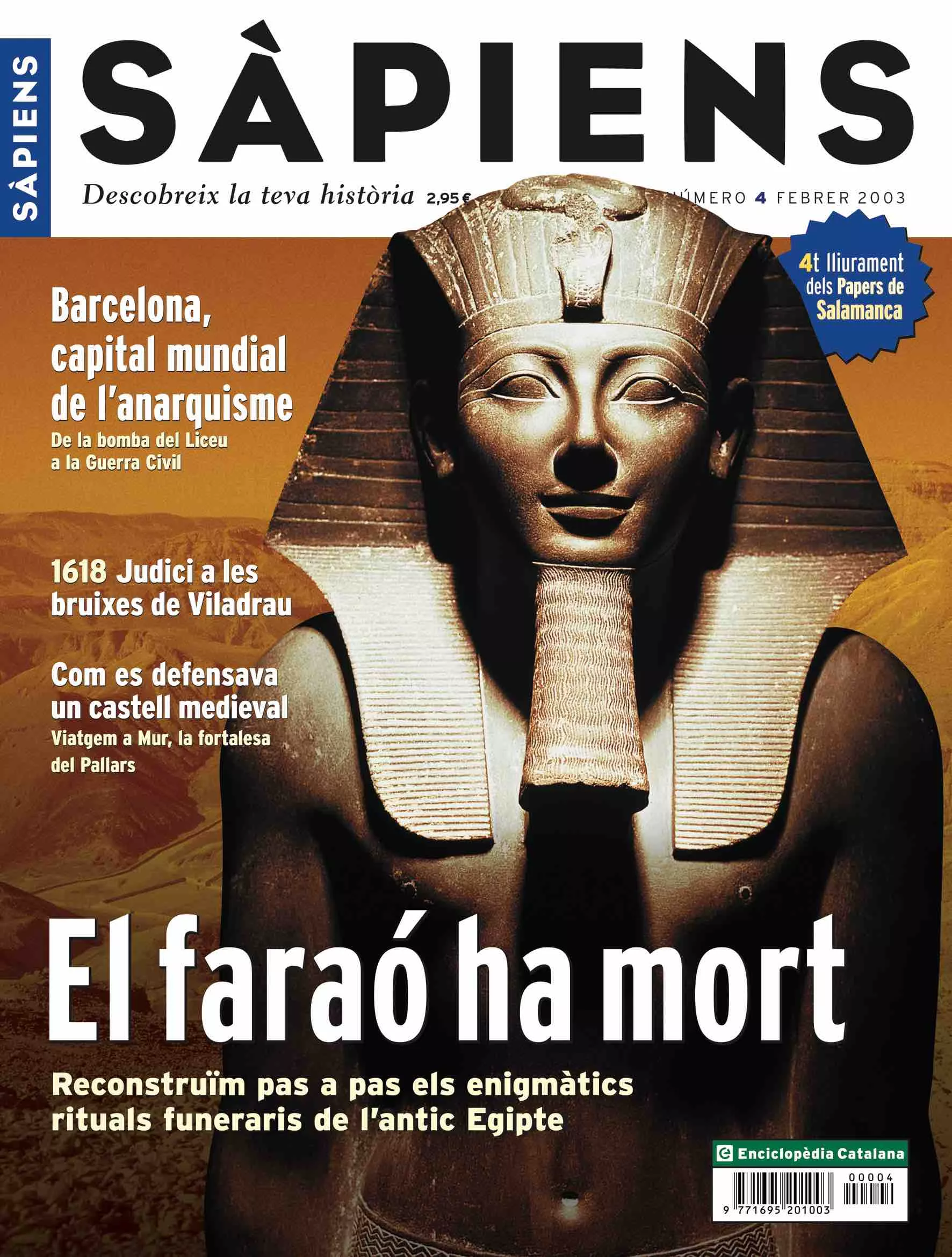 Portada del número 4 del 'Sàpiens'