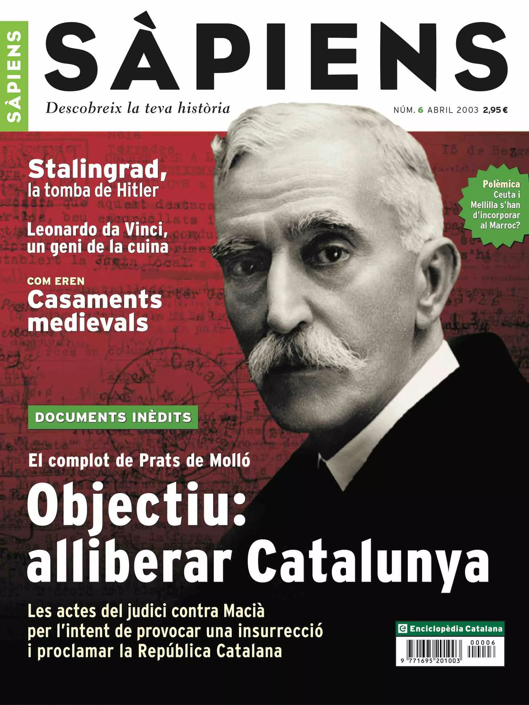 Portada del número 6 del 'Sàpiens'