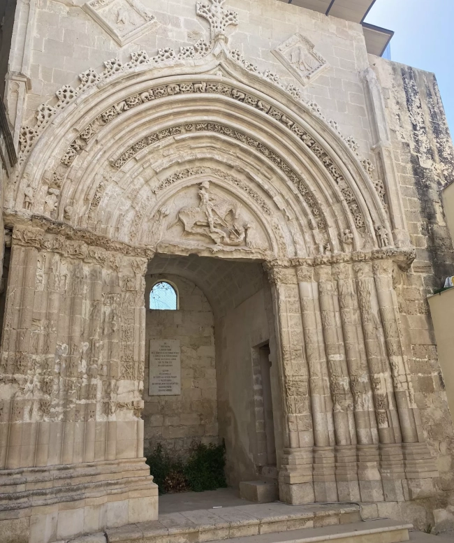 Portalada de Sant Jordi a la catedral de Ragusa