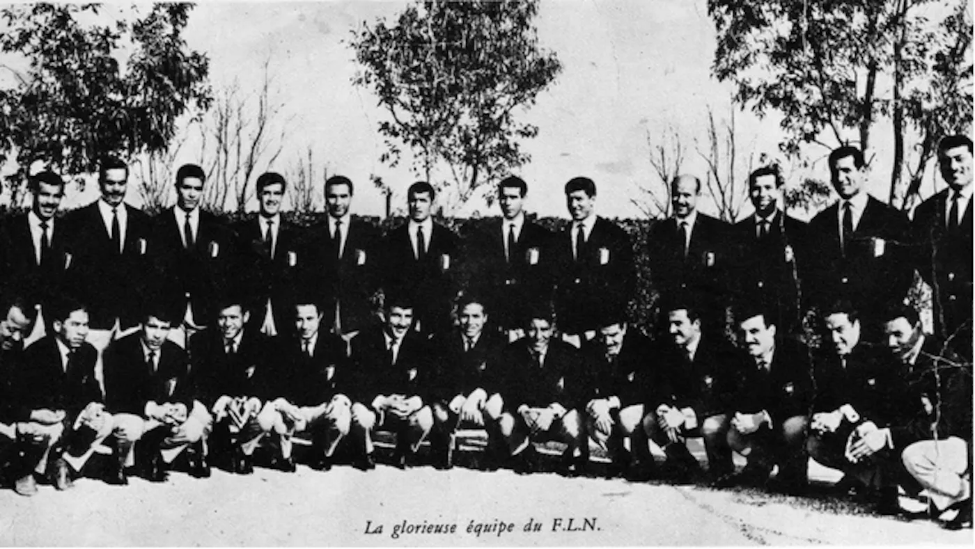 L'equip del Front d'Alliberament Nacional d'Algèria