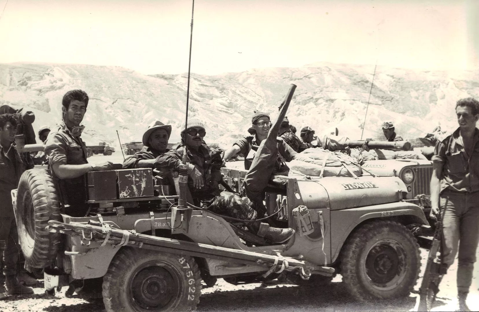 L'exèrcit d'Israel al Sinaí l'any 1967