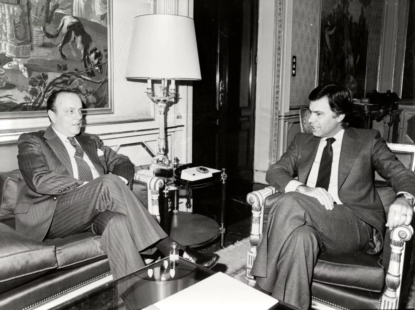 Felipe González i Manuel Fraga