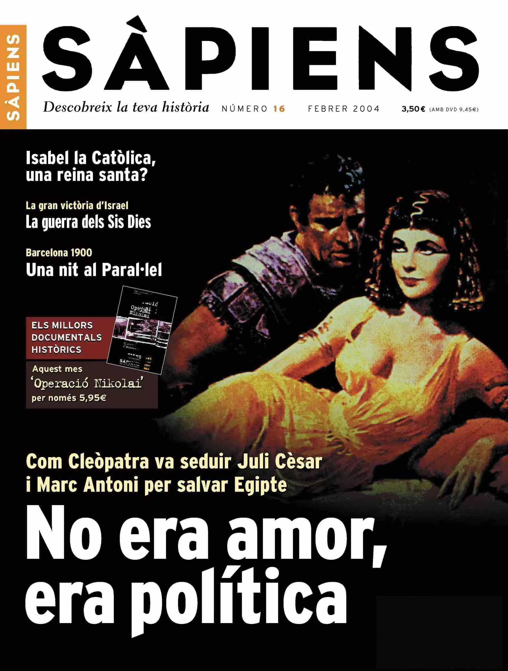 Portada del número 16 del 'Sàpiens'