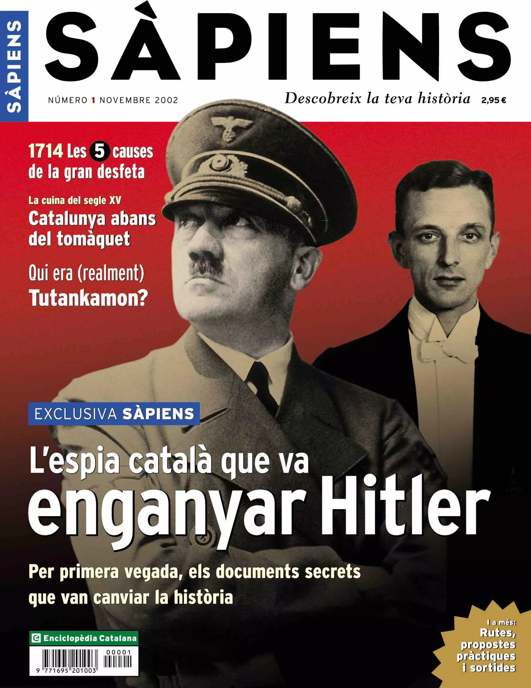 Portada del número 1 del Sàpiens