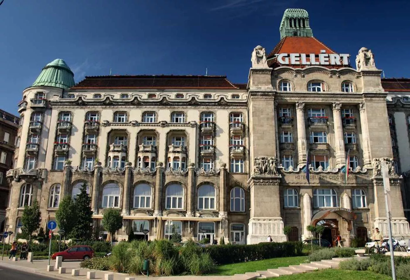 Façana de l'Hotel Gellért