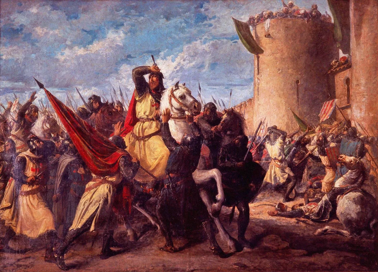 Gràcies a la conquesta de Borriana va ser possible la presa posterior de València