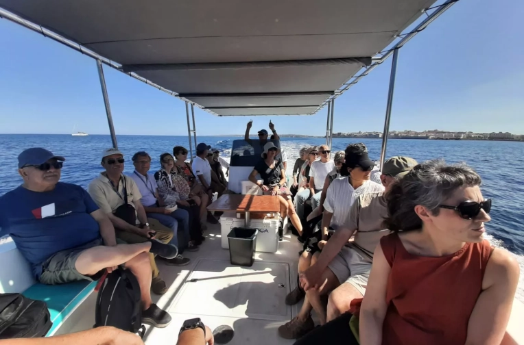 Passeig en barca per la costa d'Ortigia