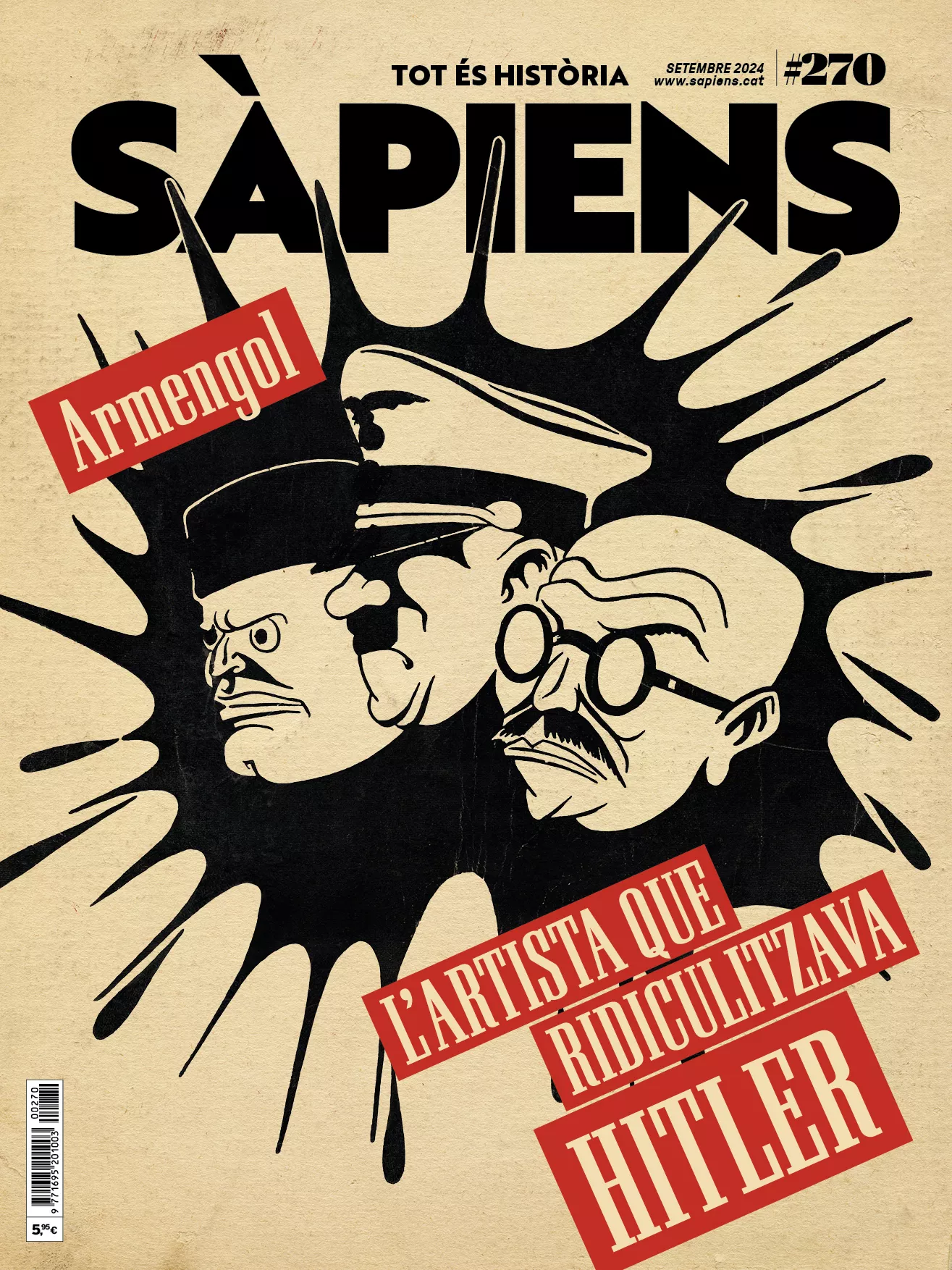 Portada del número 270 del Sàpiens