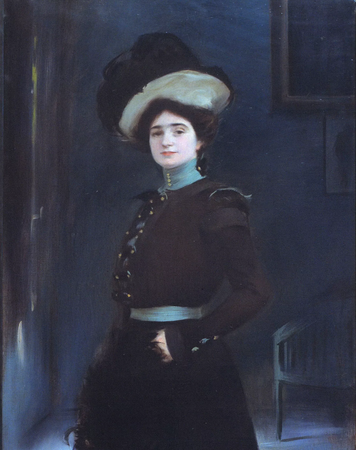 Isabel Llorach, pintada per Ramon Casas