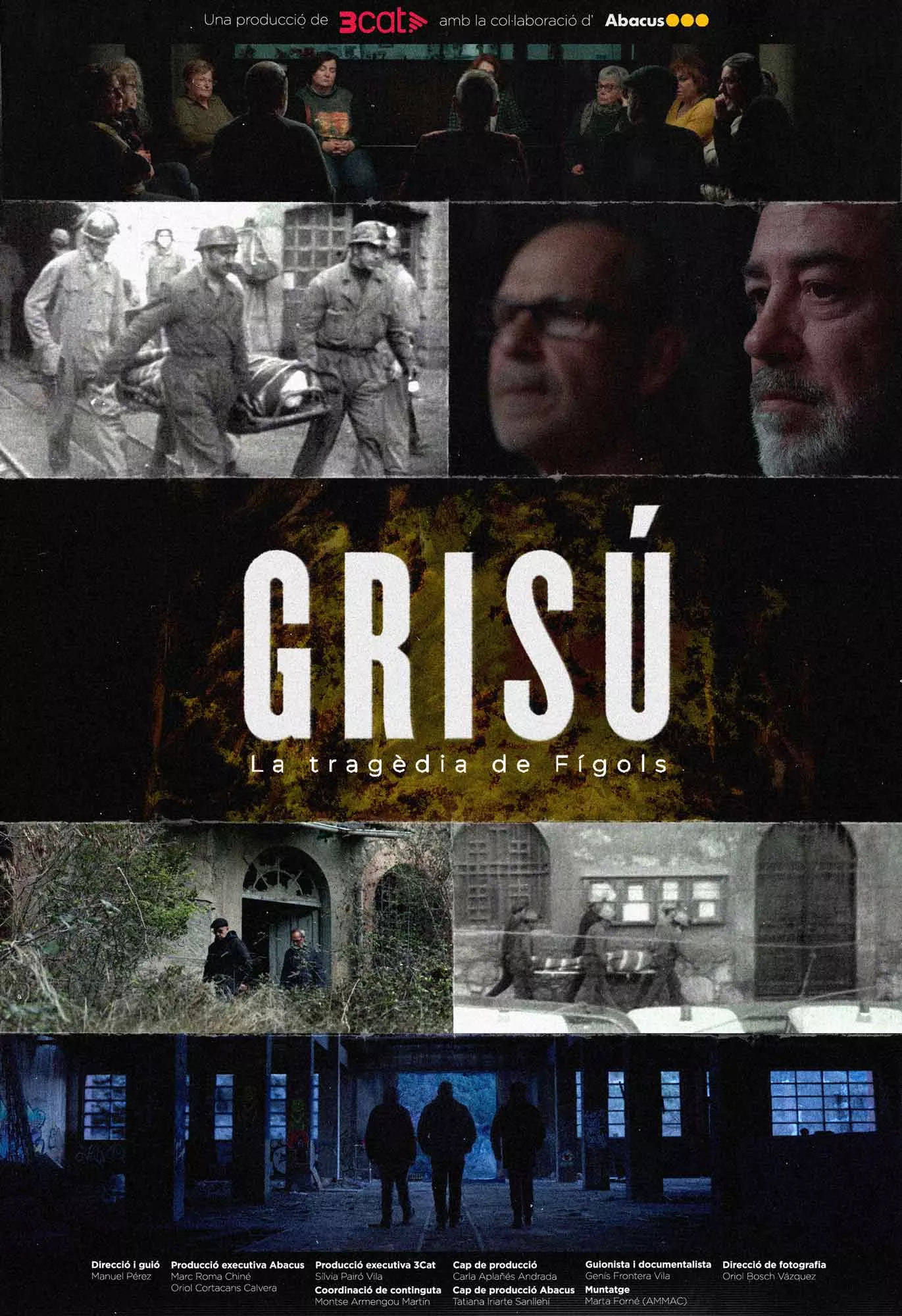 'Grisú, la tragèdia de Fígols', un documental de 3Cat produït amb Abacus i 'Sàpiens'