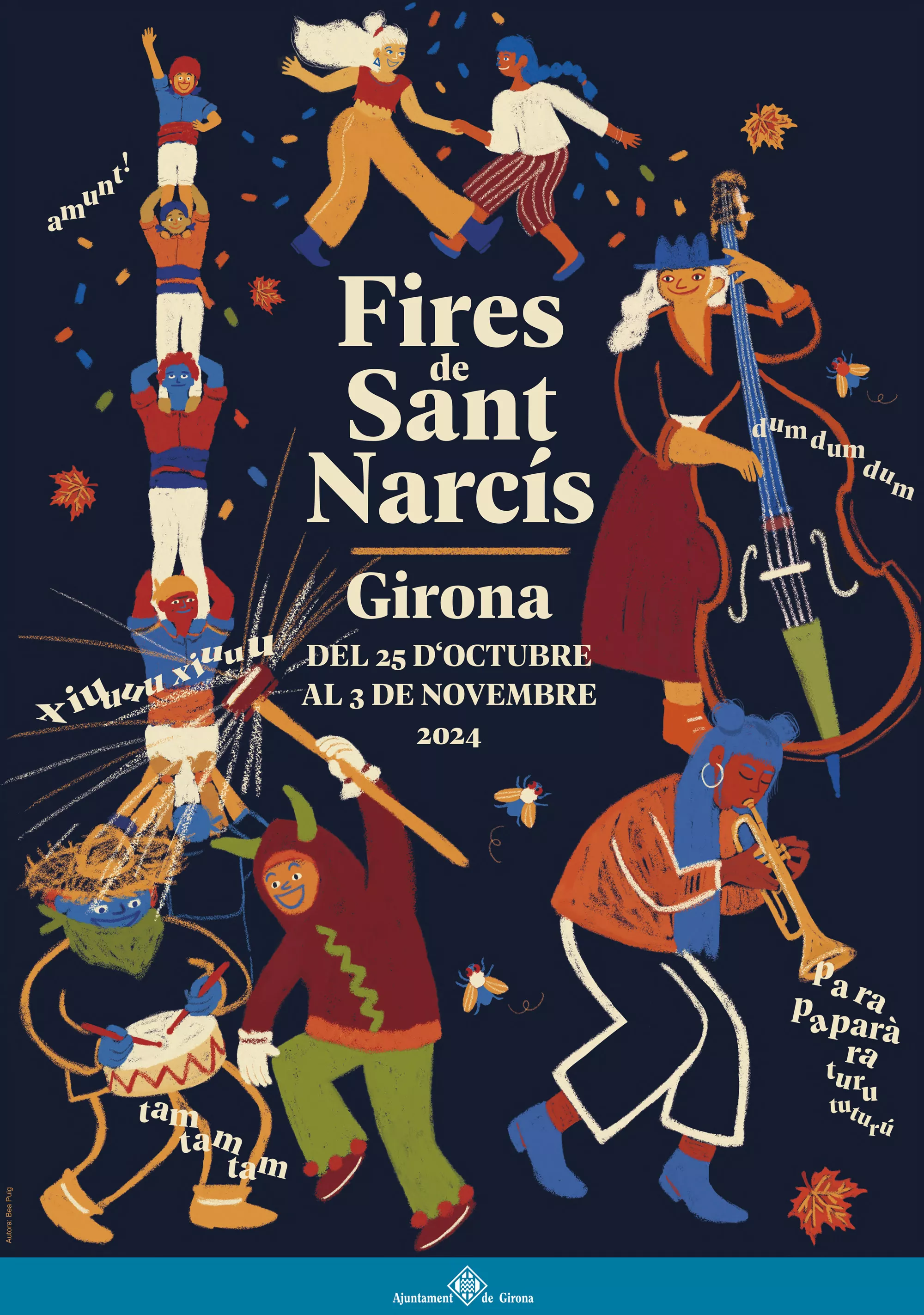 Cartell de les Fires de Sant Narcís de Girona 2024