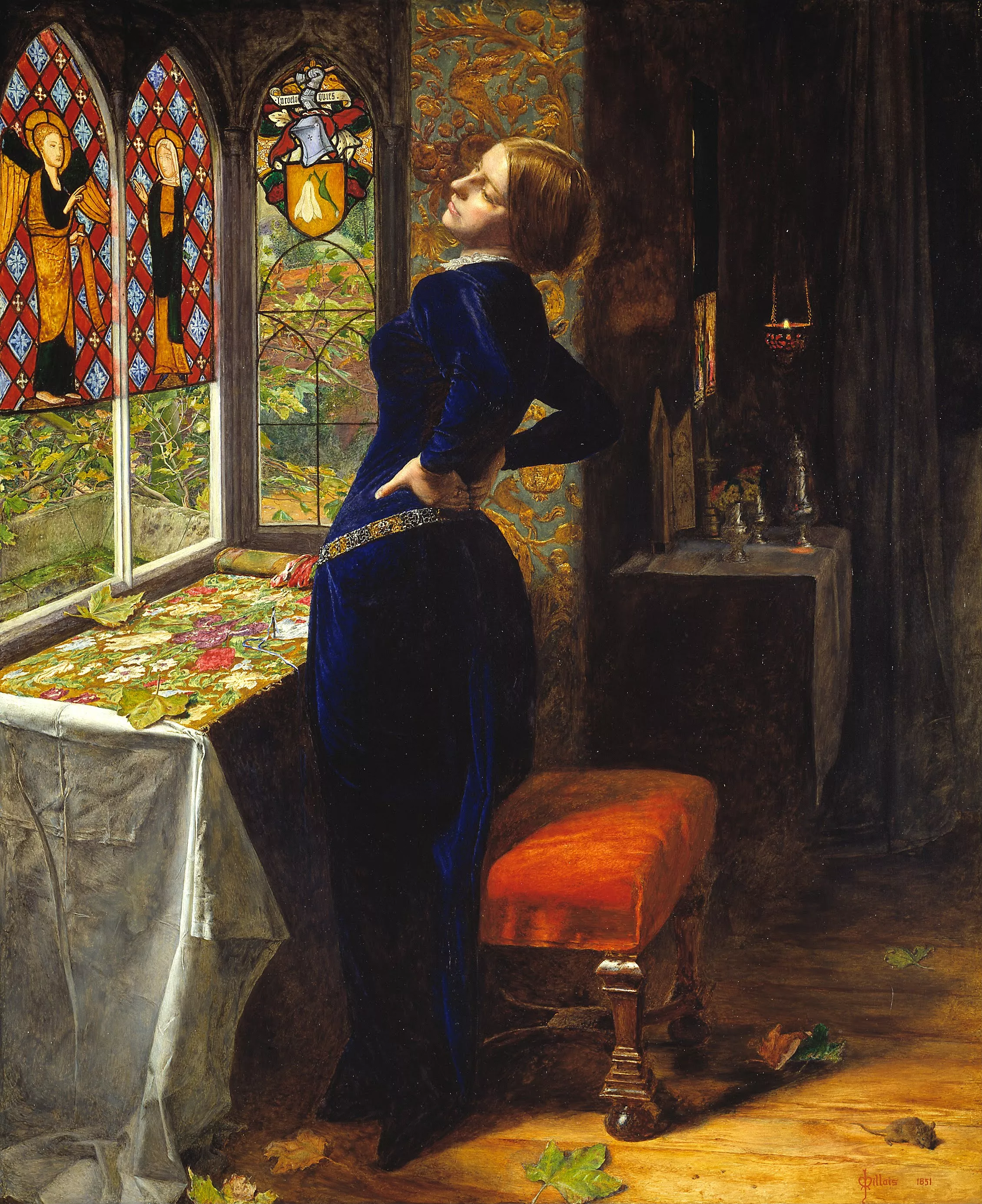 'Marianna', de  John Everett Millais