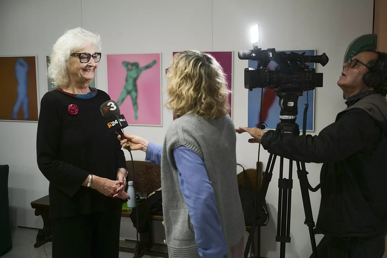 Mary Nash, Premi d'Honor de la Història 2024, en una entrevista amb TV3