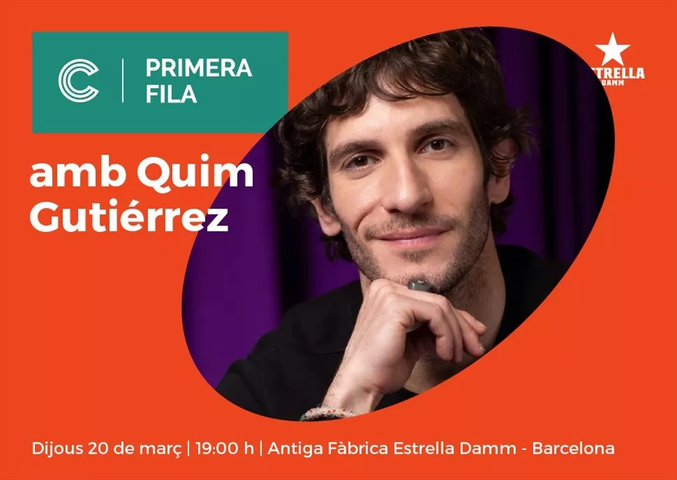 Primera fila amb... Quim Gutiérrez