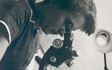 Rosalind Franklin al seu laboratori