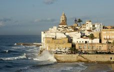 Imatge del nucli antic de Sitges -  Shutterstock