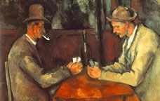 'Els jugadors de cartes' de Paul Cézanne. 