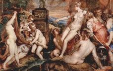 Diana i Cal·listo, pintat per Tiziano a Venècia entre 1556 i 1559