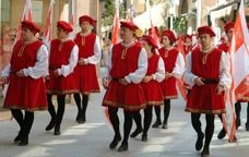 Els 'Abanderats de Tortosa' actuaran al Mercat Medieval -  Colla Jove Tortosa