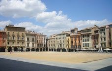 Vista de la plaça major de Vic