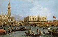 'Entrada al Gran Canal', de Canaletto