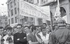 Manifestació franquista en contra del Congrés del Moviment Europeu