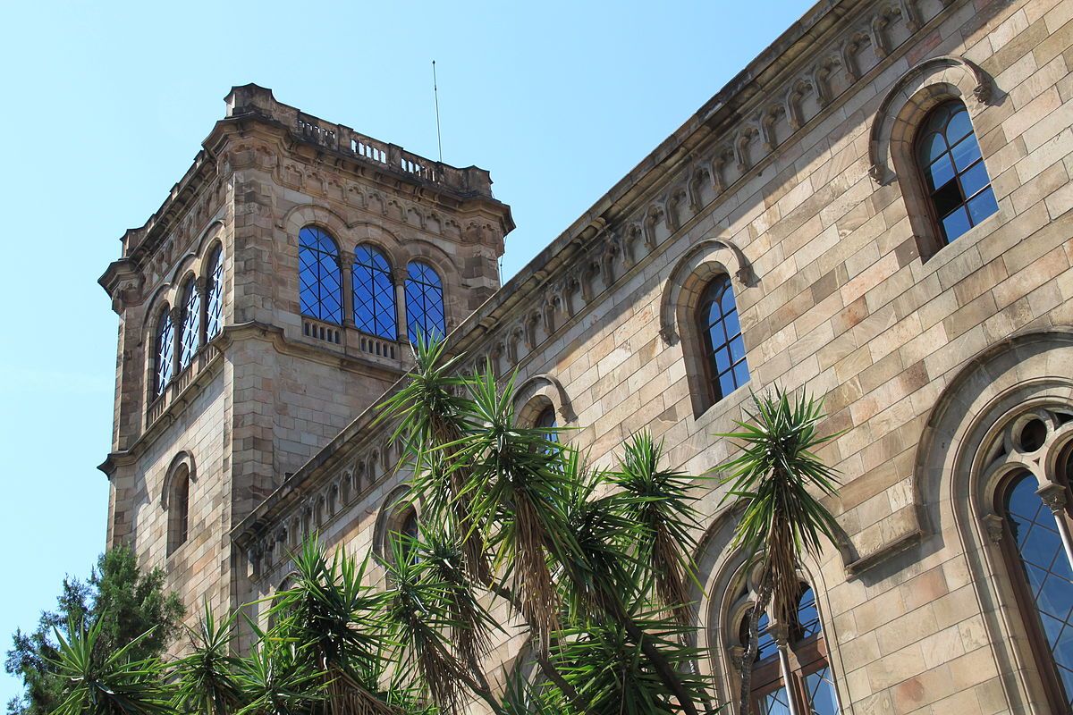 L'edifici històric de la Universitat de Barcelona