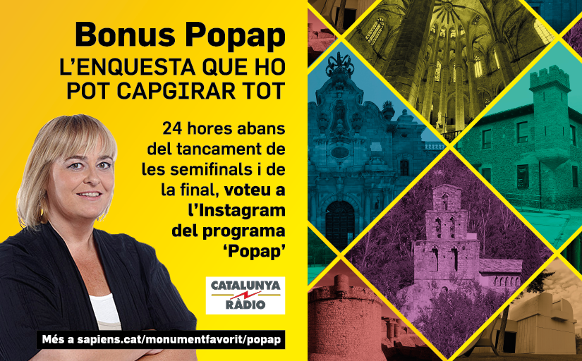 El bonus Popap és la gran novetat del Monument favorit 2019