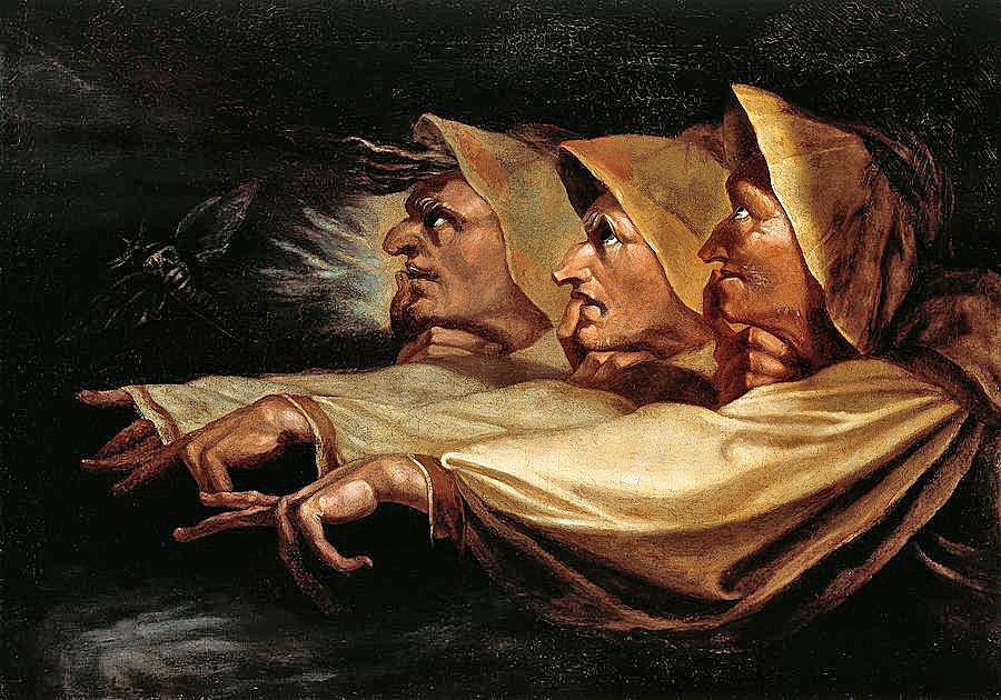'Les tres bruixes', de Henry Fuseli